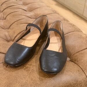 Madewell Greta Black Mary Jane Flats